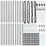 Postes de Valla con Punta 26 pcs Ø32 mm 80 cm Acero Galvanizado de , Postes de cerca - Ref: Foro24-3350185, Precio: 283,07 €,...