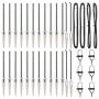 Postes de cerca con punta 26 pcs Ø32 mm 100 cm Acero Galvanizado de , Postes de cerca - Ref: Foro24-3350187, Precio: 298,48 €...