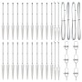 Public Posts de cerca con punta 26 pcs Ø32 mm 80 cm Acero Galvanizado de , Postes de cerca - Ref: Foro24-3350203, Precio: 270...