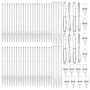 poste de cerca con punta 52 pcs Ø32 mm 100 cm de acero galvanizado de , Postes de cerca - Ref: Foro24-3350206, Precio: 575,91...