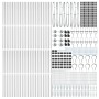 poste de cerca con punta 52 pcs Ø32 mm 100 cm de acero galvanizado de , Postes de cerca - Ref: Foro24-3350206, Precio: 575,91...
