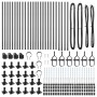 Postes de Cerca Set de 26 Gris Concreto, Metal 3.2 x 3.2 x 110 cm de , Postes de cerca - Ref: Foro24-3350243, Precio: 224,55 ...