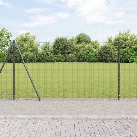 Postes de Cercas Juego de 52 Gris Concreto 3.2 x 3.2 x 78.5 cm de , Postes de cerca - Ref: Foro24-3350247, Precio: 235,10 €, ...