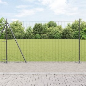 Postes de Cerca Set de 52 Gris Concreto 3.2 x 3.2 x 83.5 cm de , Postes de cerca - Ref: Foro24-3350249, Precio: 277,95 €, Des...