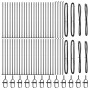 Postes de Cerca Juego de 104 Gris Concreto 3.2 x 3.2 x 83.5 cm de , Postes de cerca - Ref: Foro24-3350250, Precio: 551,58 €, ...