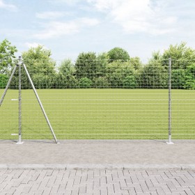 Poste de Cerca Juego de 104 Acero galvanizado 3.2 x 3.2 x 78.5 cm de , Postes de cerca - Ref: Foro24-3350266, Precio: 484,75 ...