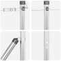Poste de Cerca Set de 52 Acero galvanizado 3.2 x 3.2 x 83.5 cm de , Postes de cerca - Ref: Foro24-3350267, Precio: 250,64 €, ...