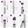 Poste de Cerca Set de 52 Acero galvanizado 3.2 x 3.2 x 83.5 cm de , Postes de cerca - Ref: Foro24-3350267, Precio: 250,64 €, ...