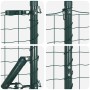 Euro Fence con 13 postes 1.2x25 m de acero galvanizado verde de , Paneles de vallas - Ref: Foro24-3350315, Precio: 212,10 €, ...