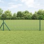 Cerca de Alambre Soldado con 13 Postes Verde 0.5x25 m Acero de , Paneles de vallas - Ref: Foro24-3351713, Precio: 90,36 €, De...