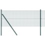 Cerca de Alambre Soldado con 13 Postes Verde 0.5x25 m Acero de , Paneles de vallas - Ref: Foro24-3351713, Precio: 90,36 €, De...