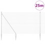 Valla de Alambre Soldado con 13 Postes con Punta 1.5x25 m Acero Galvanizado de , Paneles de vallas - Ref: Foro24-3351973, Pre...