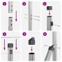 Valla de Alambre Soldado con 13 Postes con Punta 1.5x25 m Acero Galvanizado de , Paneles de vallas - Ref: Foro24-3351973, Pre...