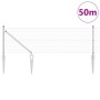 Cerca de Alambre Soldado con 13 Picos de Anclaje 0.6x50 m Acero Galvanizado de , Paneles de vallas - Ref: Foro24-3351990, Pre...