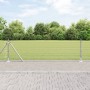 Cerca de Alambre Soldado con 13 Postes con Flange 0.6x50 m de Acero Galvanizado de , Paneles de vallas - Ref: Foro24-3352345,...
