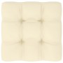 Set de muebles de jardín 10 pzs cojines madera pino marrón miel de vidaXL, Conjuntos de jardín - Ref: Foro24-3077202, Precio:...