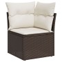 Conjunto de Sofás de Jardín Conjunto de 7 Marrón, Crema de , Sofás de exterior - Ref: Foro24-3355417, Precio: 486,31 €, Descu...