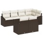 Conjunto de sofá de jardín Juego de 7 de , Sofás de exterior - Ref: Foro24-3355427, Precio: 576,15 €, Descuento: %