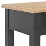 Mesa consola de madera negro 110x35x80 cm en Mesas auxiliares | Comprar online en Foru.es