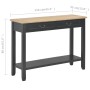 Mesa consola de madera negro 110x35x80 cm en Mesas auxiliares | Comprar online en Foru.es