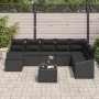Conjunto de Comedor de Jardín de 9 Piezas con Cojines Beige Ratán de , Sofás de exterior - Ref: Foro24-3355522, Precio: 576,6...