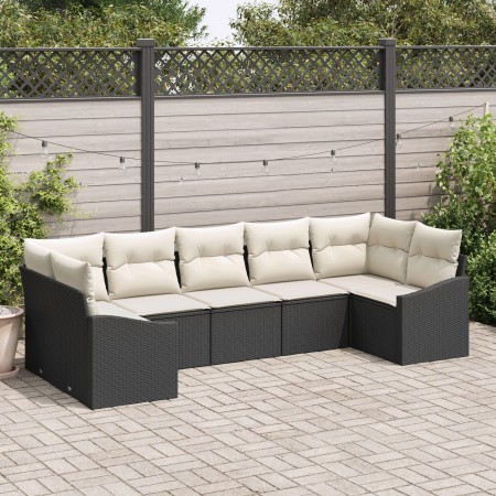 Conjunto de Sofá de Jardín Conjunto de 7 de , Sofás de exterior - Ref: Foro24-3355536, Precio: 473,68 €, Descuento: %