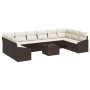 Juego de Sofá de Jardín Conjunto de 11 Beige Poliratán de , Sofás de exterior - Ref: Foro24-3355577, Precio: 698,09 €, Descue...
