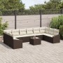 Juego de Sofá de Jardín Conjunto de 11 Beige Poliratán de , Sofás de exterior - Ref: Foro24-3355577, Precio: 698,09 €, Descue...