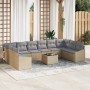 Conjunto de Sofás de Jardín Conjunto de 11 Gris Marco de metal de , Sofás de exterior - Ref: Foro24-3355579, Precio: 701,49 €...