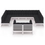 Set de muebles de jardín 11 pzas con cojines madera pino blanco de vidaXL, Conjuntos de jardín - Ref: Foro24-3077265, Precio:...