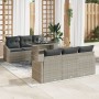 Conjunto de Sofá de Jardín Set de 7 Beige Ratán de , Sofás de exterior - Ref: Foro24-3357665, Precio: 588,02 €, Descuento: %