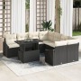 Conjunto de Sofás de Jardín Conjunto de 9 Beige, Marrón de , Sofás de exterior - Ref: Foro24-3357710, Precio: 618,24 €, Descu...