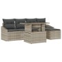Juego de Sofá de Jardín Set de 6 Beige Ratán Sintético de , Sofás de exterior - Ref: Foro24-3357725, Precio: 453,44 €, Descue...