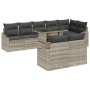 Juego de Sofás de Jardín Set de 9 Gris Polirrattan de , Sofás de exterior - Ref: Foro24-3357765, Precio: 762,08 €, Descuento: %
