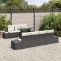 Conjunto de Sofá Jardín Set 8 Marrón Ratán Conjunto Sofá Exterior de , Sofás de exterior - Ref: Foro24-3357860, Precio: 638,4...