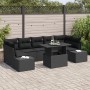Conjunto de Sofás de Jardín Set de 8 Gris Oscuro Poliratán de , Sofás de exterior - Ref: Foro24-3357876, Precio: 607,70 €, De...