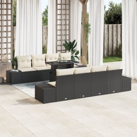 Juego de sofá de jardín Set de 7 Beige Poliratán de , Sofás de exterior - Ref: Foro24-3357880, Precio: 541,64 €, Descuento: %