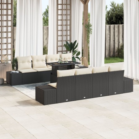 Juego de sofá de jardín Set de 7 Beige Poliratán de , Sofás de exterior - Ref: Foro24-3357880, Precio: 541,64 €, Descuento: %