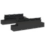 Juego de Sofás de Jardín Set de 7 Carbón de , Sofás de exterior - Ref: Foro24-3357886, Precio: 714,58 €, Descuento: %