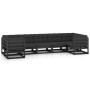 Set de muebles de jardín 7 pzas con cojines madera pino negro de vidaXL, Conjuntos de jardín - Ref: Foro24-3077308, Precio: 8...
