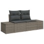 Juego de Sofás de Jardín de 11 Piezas con Cojines Gris Ratán de , Sofás de exterior - Ref: Foro24-3358750, Precio: 778,05 €, ...