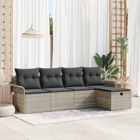 Comprar Juego de Sofá de Jardín de 5 Piezas con