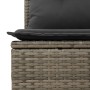 Set de sofá de jardín de 7 piezas con cojines gris ratán de , Sofás de exterior - Ref: Foro24-3359098, Precio: 445,49 €, Desc...