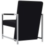 Sillones 2 unidades estructura cromada cuero sintético negro en Sillones | Comprar online en Foru.es