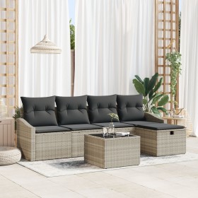 Comprar Conjunto de Sofá de Jardín de 6 Piezas