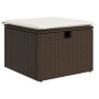 Juego de sofá de 7 piezas con cojines marrón poliratán de , Sofás de exterior - Ref: Foro24-3359287, Precio: 445,09 €, Descue...