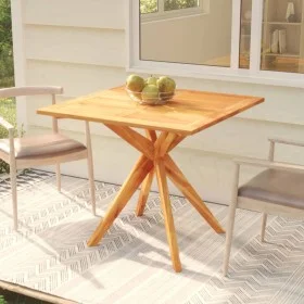 Mesa de jardín madera maciza de acacia 85x85x75 cm de vidaXL, Mesas de jardín - Ref: Foro24-316256, Precio: 149,68 €, Descuen...