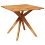 Mesa de jardín madera maciza de acacia 85x85x75 cm de vidaXL, Mesas de jardín - Ref: Foro24-316256, Precio: 152,18 €, Descuen...