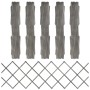 Vallas enrejado 5 uds madera maciza de abeto gris 180x60 cm de vidaXL, Paneles de vallas - Ref: Foro24-316424, Precio: 33,47 ...