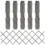 Vallas enrejado 5 uds madera maciza de abeto gris 180x60 cm de vidaXL, Paneles de vallas - Ref: Foro24-316424, Precio: 30,75 ...
